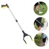 Healvian 3pcs Portable Trash Clamp Rubbish Clip Garbage Clip for Indoor Outdoor Use Reacher Grabber Tool for Elderly and Disabled view 4