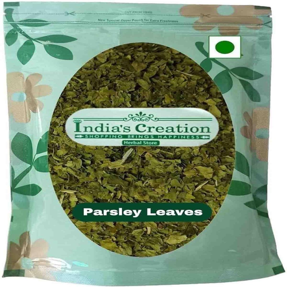 Parsley Leaves-Petroselinum Crispum-Raw Herbs-Ajwain pattiya-Jadi Booti-Single Herbs (100 Gram)