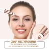Eyebrow Hair Remover Nose Face Hair Removal Rechargeable Eyebrow Trimmer Razor with Light Painless Trimmer Portable Eyebrow Hair Removal for Nose, Face, Arms, Legs, Women, Men, Girls view 3