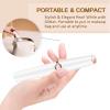 Eyebrow Hair Remover Nose Face Hair Removal Rechargeable Eyebrow Trimmer Razor with Light Painless Trimmer Portable Eyebrow Hair Removal for Nose, Face, Arms, Legs, Women, Men, Girls view 4