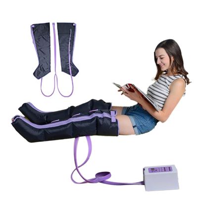 Compression Massager Air Compression Leg Massager Boots Calf Thigh Foot Massager for Relax Pain Relief Massage Circulation and Fatigue Relief (Color : 2 Leg 2 arm and Machine, Size : 4 Cavity)