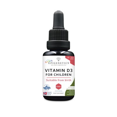 Baby Vitamin D Drops for Newborn, Kids, Toddler, & Children | 200 Servings | 30ml Vitamin D3 Immunity Supplement 0-11 Years | Sugar Free & Unflavoured | UK Made Vegetarian Liquid