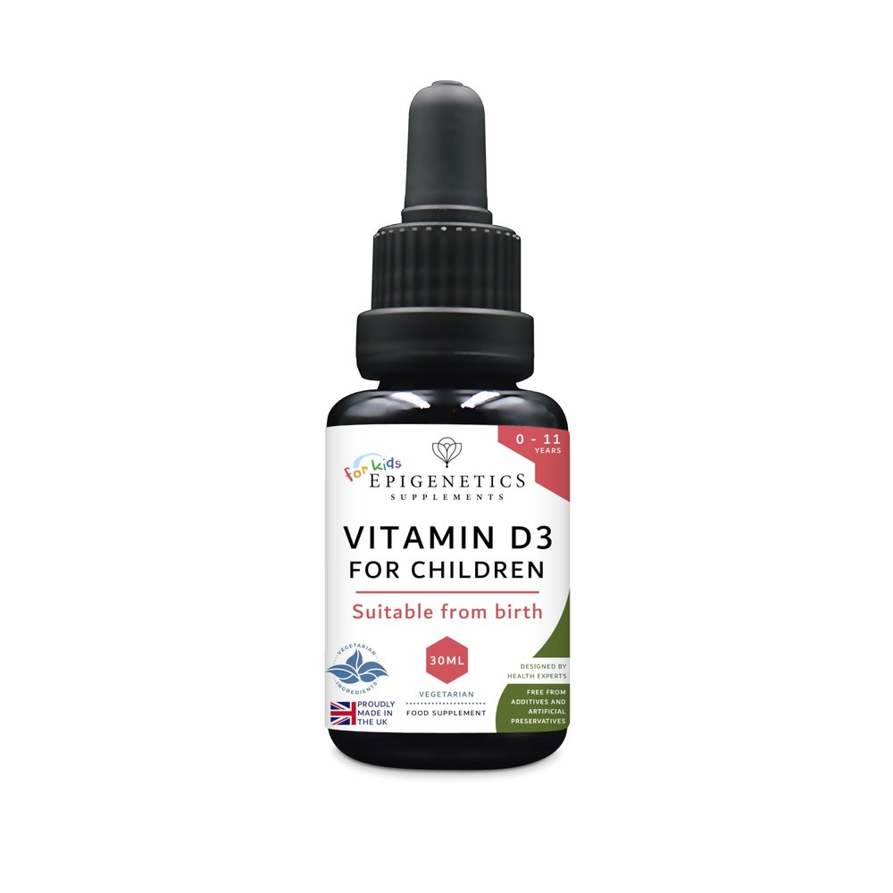 Baby Vitamin D Drops for Newborn, Kids, Toddler, & Children | 200 Servings | 30ml Vitamin D3 Immunity Supplement 0-11 Years | Sugar Free & Unflavoured | UK Made Vegetarian Liquid