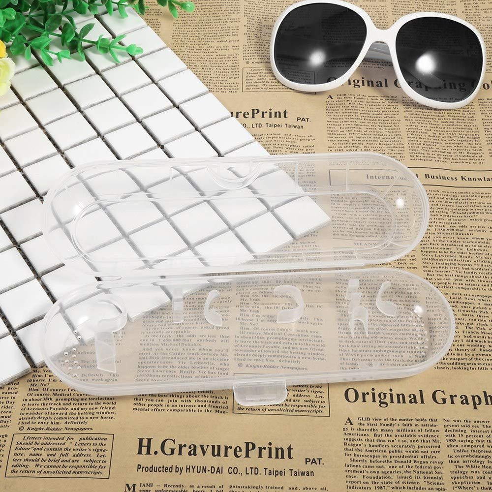 Akozon Electric,Plastic Electric Toothb Storage Box Case Holder Bathroom Travel Cam Portable