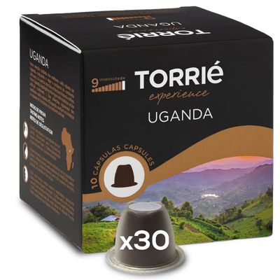 Torri Coffee Pods Compatible with Nespresso Original Machines | Uganda (30 pods)
