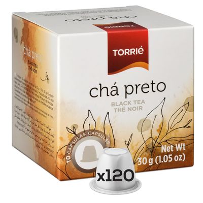 Torri Black Tea Compatible with Nespresso Machines (120 Pods)