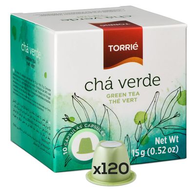 Torri Green Tea Compatible with Nespresso Machines (120 Pods)