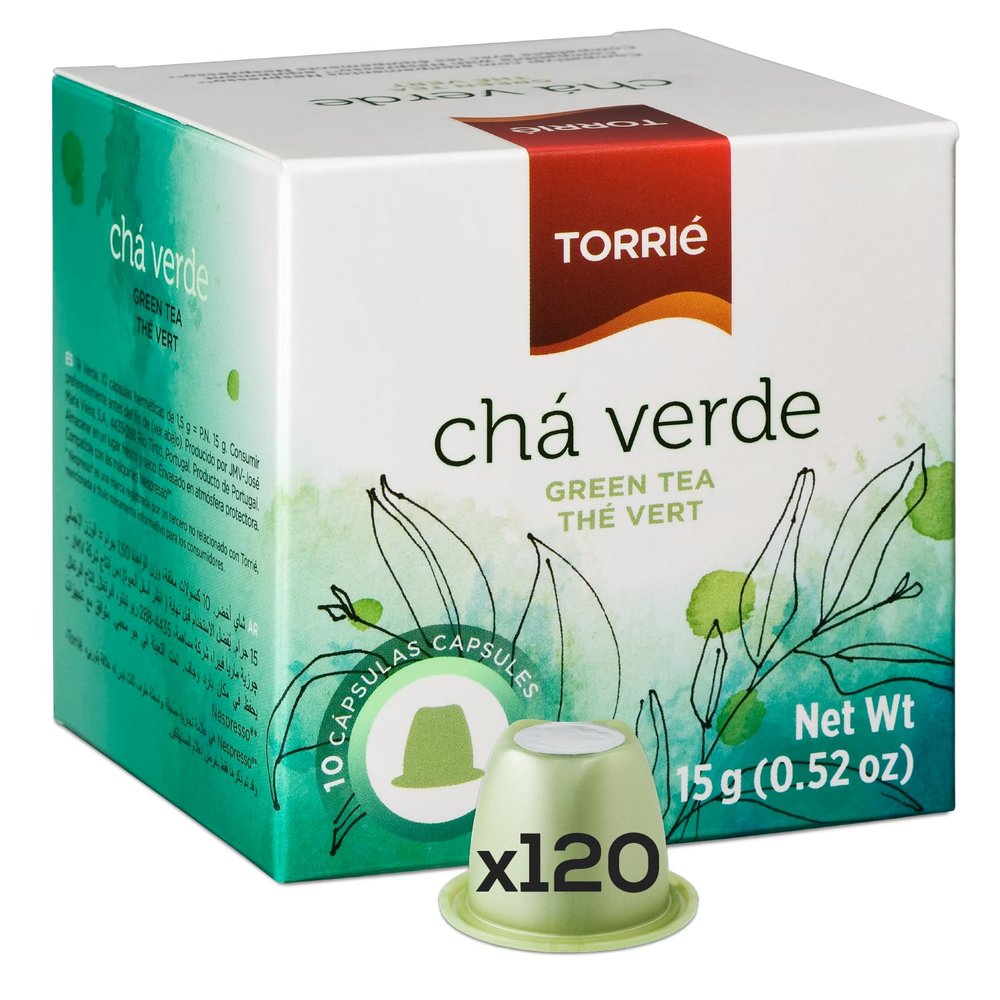 Torri Green Tea Compatible with Nespresso Machines (120 Pods)