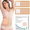 Hbaid 20 PCS Castor Oil Pack Wrap, Packs for Liver Detox Aid Sleep, Highly Absorbent Self-Adhesive Organic Cotton - UK Patent Protected No Wash Easy to Use Anti-Seepage (Oil Not Included) view 1