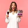Black Glitter Happy 18th Birthday Cake Topper, 18 & Adultish/Level 18 unlocked/Holy Sh*t You're 18, 18th Birthday Party Decorations for Boys Girls view 4