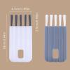 1pc Keyboard Cleaning Brush - Bendable Cup Cover Groove Gap Brush - Soft Bristles For Computer, Office & Household Cleaning view 2