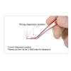 Eyelash Grafting Tweezers Set, Stainless Steel False Eyelash Grafting Tweezers Clips Portable Eyelash Brush Tool Kit Lash Tweezers Set for Lash Application and Removal view 4