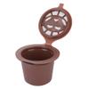 Akozon Pods C Rellenables,3Pcs Household Reusable Coffee Capsules Filter Refillable Capsules Cup for Nespr (Coffee) view 1