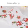 Christmas Toilet Paper 2 Rolls Santa Claus Printed Christmas Toilet Roll Funny Merry Xmas Toilet Paper Bulk for Bathroom Decor Stocking Stuffers Christmas Party Favors view 2