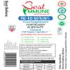 Best Immune, Magnesium Glycinate 500mg 100 Vegan Capsules Highest Bioavailability Eco Packaging view 1