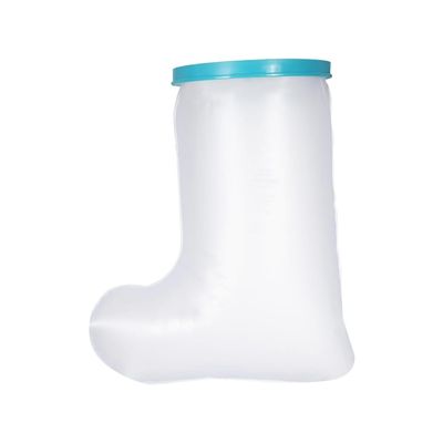 Greethga 1 PCS Waterproof Leg Cast Cover for Shower Adult Reusable Shower Boot Cover for Leg Foot Ankle