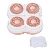 ANKROYU 4-Head Epilator Shaving Head, Hair Remover Replacement Head, Body Hair Shaver Head, Womens Electric Shaver Replacement Heads, Suitable for Women view 1