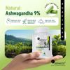 Aliness Natural Ashwagandha 9%, Withania Somnifera, 100 Vegan Capsules, Adaptogen view 4