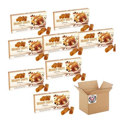 Brandy Snaps 100g Christmas Biscuits (08 Packs(Full Box))