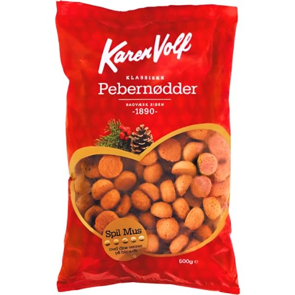 Karen Volf Pebernodder Ginger Nuts Biscuits 300g