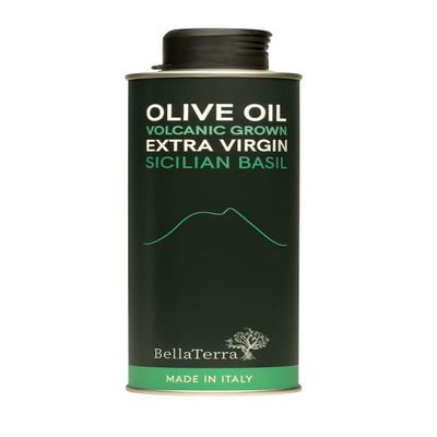 Sicilian Basil - Volcanic Grown - Extra Virgin Olive Oil