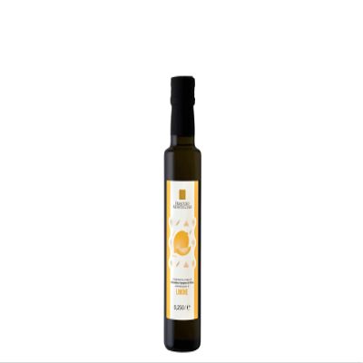 Lemon infused Single Estate Extra Virgin Olive Oil - Italian - Cold Pressed, Produced in Italy from Single Estate Olives, non GMO, Vegan 1 x Bottle 250ml