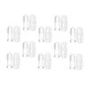 GOOHOCHY 10sets Toothbrush Cover Soft Silicone Finger Toothbrush for Boy Girl Teething Brush Boy Girl Oral Massager for Newborn Grooming Kit view 1