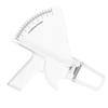 GOOHOCHY Body Fat Clip Fitness Caliper Accurate Fat Measure Tester Tape for Tracking Men Women White view 1