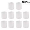 Mobestech 10 Rolls 100g 4-Layer Toilet Paper Small Roll No Fluorescent Dye Pure Wood Pulp Septic Tank Safe White view 2
