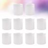 Mobestech 10 Rolls 100g 4-Layer Toilet Paper Small Roll No Fluorescent Dye Pure Wood Pulp Septic Tank Safe White view 3