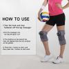 1PC Heated Knee Massager, 3 Vibration Modes 5 Heating Setting Hot Compress Therapy Brace Adjustable for Knee Shoulder Elbow Pain Relief, Promotes Blood Circulation view 3
