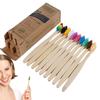 Bamboos Charcoal Tooth Brush | Soft Bristles Toothbrush | Soft Charcoal Infused Bristles Tooth Brush Travel Kit with Soft Bristles for Men and Women Zorq view 1