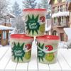 Triple Pack Green Candy Floss Cups Fun Character Design Sweet Treat view 2