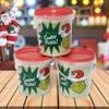 Triple Pack Green Candy Floss Cups Fun Character Design Sweet Treat view 4