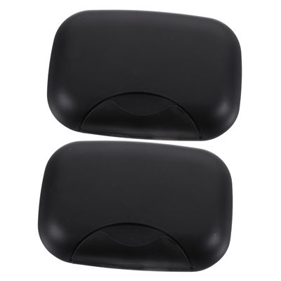 Cabilock 6 Pcs Portable Soap Rack Sealing Soap Dish Kitchen Soap Bathroom Soap Dish Decorative Trays Shower Soap Holder Dish Containers with Lids Shampoo Travel With Cover