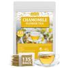 135 Premium Chamomile Tea Bags, Made with 100% Pure Natural Chamomile Flower, Caffeine Free & Non-GMO. view 1
