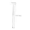Mobestech 2pcs Washing Machine Cleaning Brush Stainless Steel Rod Long Handle for Dryer Vent Cleaning for Home Use view 2