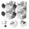 OSKOE 4pcs Panel Plank Clamp Cabinet Installation Tools Cabinet Tools Cabinet Tools for Installing Cabinets Drawer Front Installation Clamps Cabinet Hardware Tool Cabinet Clamps Clip view 3