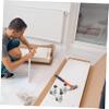 OSKOE 4pcs Panel Plank Clamp Cabinet Installation Tools Cabinet Tools Cabinet Tools for Installing Cabinets Drawer Front Installation Clamps Cabinet Hardware Tool Cabinet Clamps Clip view 4