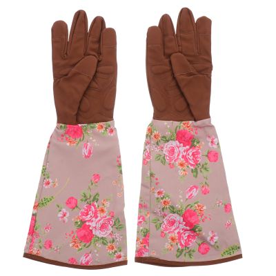 OSKOE Gardening Gloves Flower Thorn Proof Pruning Gloves Long Sleeve Garden Gloves for Women/Men Outside Work