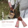 OSKOE Gardening Gloves Flower Thorn Proof Pruning Gloves Long Sleeve Garden Gloves for Women/Men Outside Work view 4