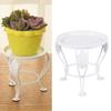 OSKOE Indoor Outdoor Metal Mini Flower Plants Pot Stand Rack Shelf for Balcony Desk 5.3 x 5.3 x 5.1 inches view 3