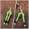 5PCS Professional Pruning Shear, Trimming Scissors- Straight Tip, Gardening Hand Pruner Pruning Shear Straight Stainless Steel Blades with Spring- Loaded Comfort Grip Handles view 4