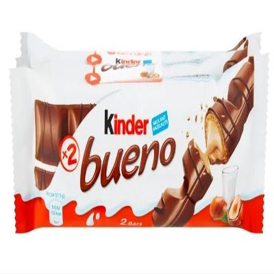 3 x Kinder Bueno Milk and Hazelnuts 3 x 43g (129g) Delicious Special For Easter Tasty And Twisty Treat Gift Hamper, Christmas,Birthday,Easter Gift Sold By Kidzbuzz