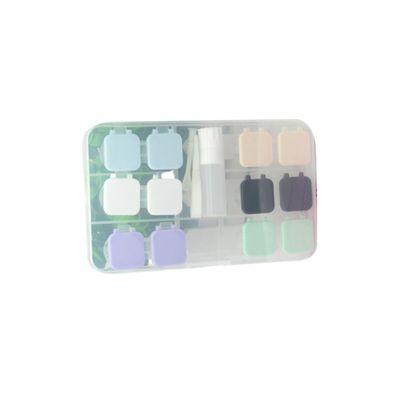 IWOWHERO Elegant Lens Case Large Capacity Lens Box for Lenses Storage for Travel for Daily Use