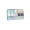 IWOWHERO Elegant Lens Case Large Capacity Lens Box for Lenses Storage for Travel for Daily Use view 1