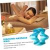 GOOHOCHY Resin Body Scraping Massager, Lotus-Shaped Manual Massage Tool for Back and Legs, Smooth Surface, Home Use, Helps Relieve Fatigue and Support Circulation Random Color view 4