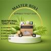 Master Roll Premium Bamboo Toilet Paper | 24 Rolls | 3-Ply, 300 Sheets | Eco Friendly Toilet Roll, Luxury, Soft, Strong, Absorbent, Vegan Friendly, Sustainable, Biodegradable, Plastic Free view 4