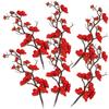 ifundom Cupcake Toppers Plum Blossom Branch 6 Pack Cake Decorations for Birthday Party Wedding Baby Shower view 1