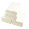 Abaodam 4rolls Thickened Kitchen Oil-absorbing Paper Towels for Hands Soft Absorbent Wipe Paper Practical for Home Office Hotel Use Alternative view 1